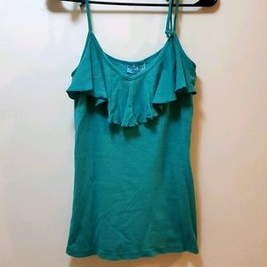 Emerald colored tank